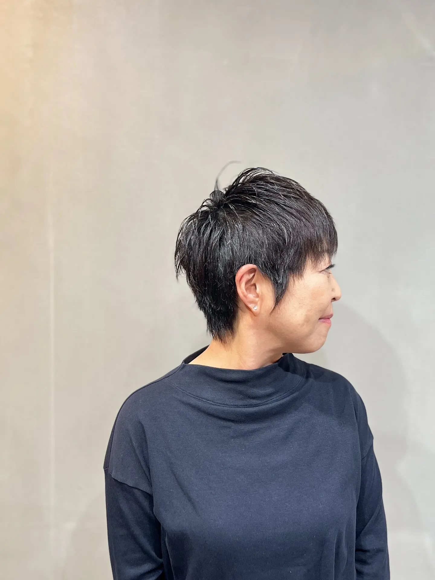 50代・60代・70代に似合う大人のショートウルフ｜一宮町美...