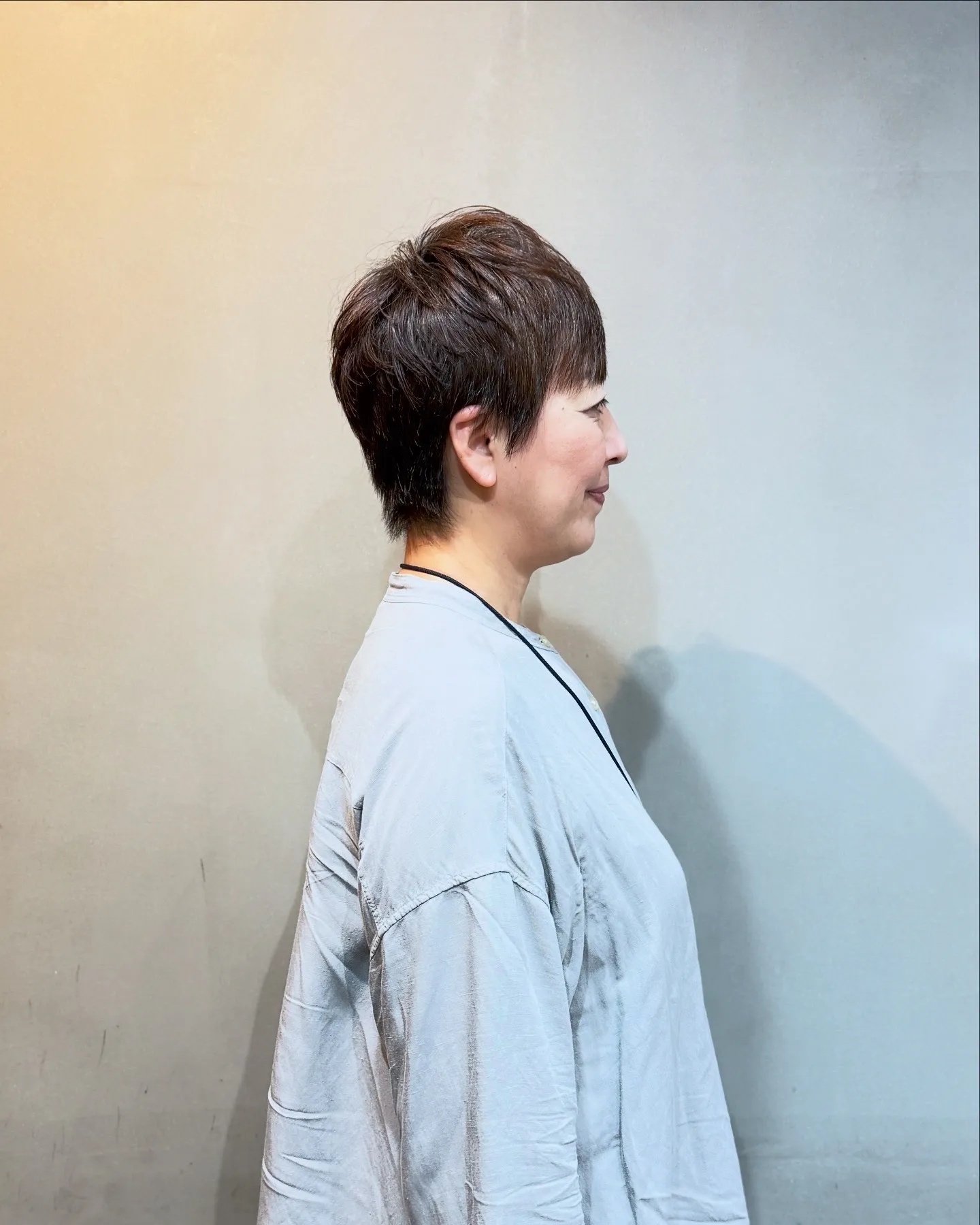 40代50代60代髪型大人のショートスタイルサイド