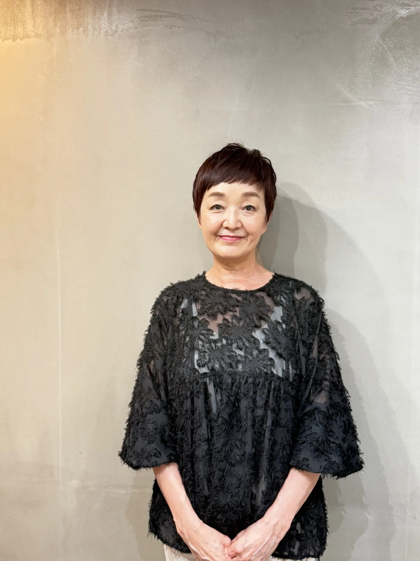 上品で華やかに。50代・60代・70代女性に似合う大人のセシルショート